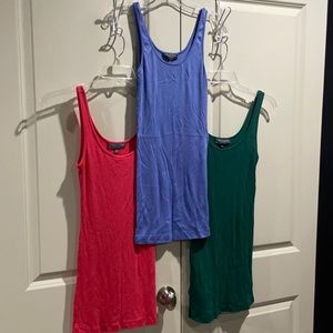 LUXE RIB KNIT A PEA IN THE POD MATERNITY TANK TOP BUNDLE VERY GENTLY USED/NWOT